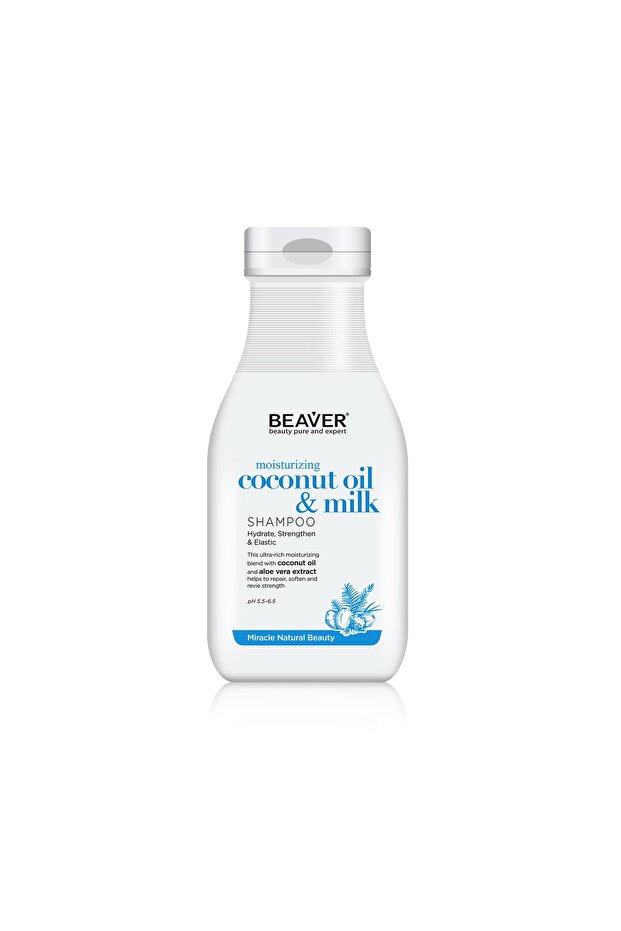 Coconut Oil Shampoo 350ml |   Daily Moisture and Light Cleansing for Unpainted Dry Hair