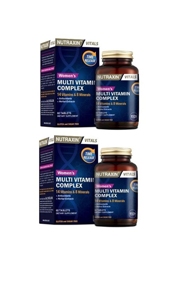 Women's Multi Vitamin Complex 60 Tablet X2 Adet - 1