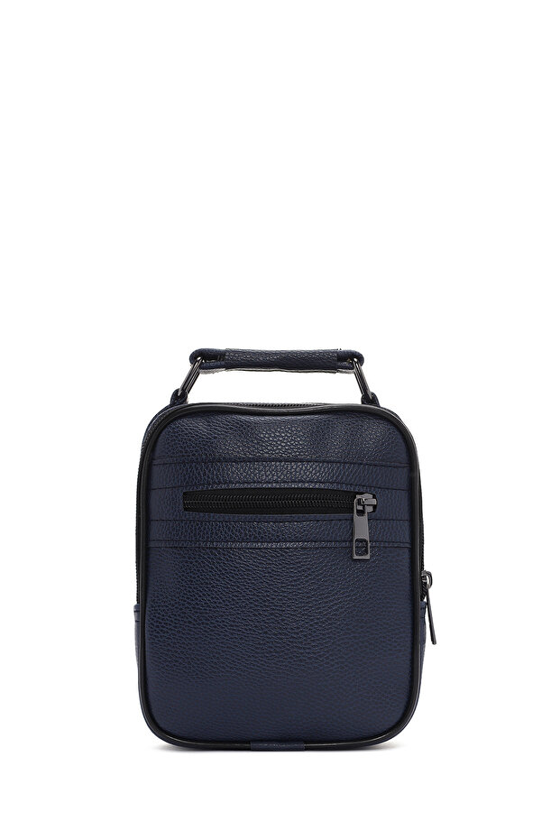Erkek Lacivert Postacı Çantası 19SBD3302FT - 4