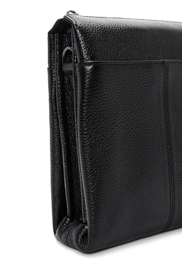 Erkek Siyah Çapraz Çanta 23SBD3102FT - 8