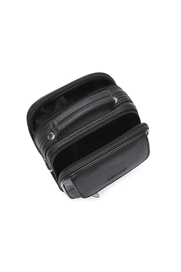 Erkek Siyah Postacı Çanta 19SBD3302FT - 7