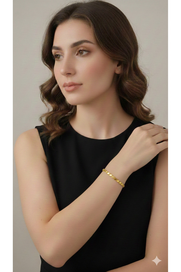 PULLU ZİNCİR GÜMÜŞ BİLEKLİK - 2