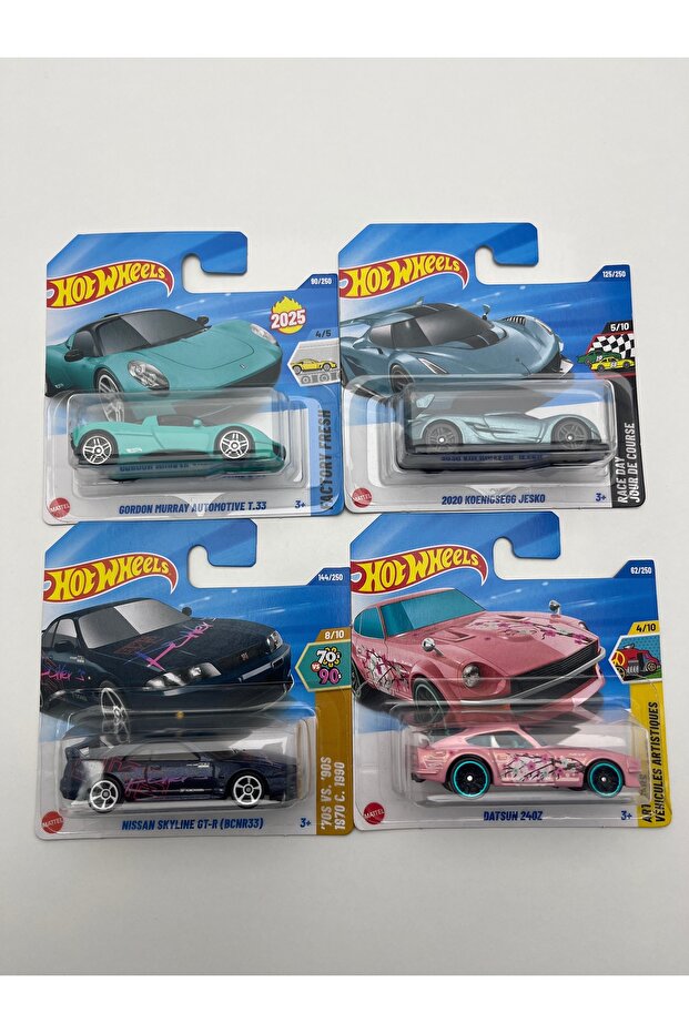 Hotwheells 4 lü set - 1