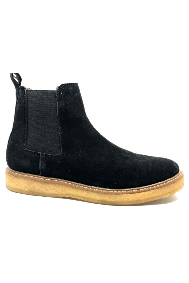 112230248 Justin Casual Men's Leather Boots Black
