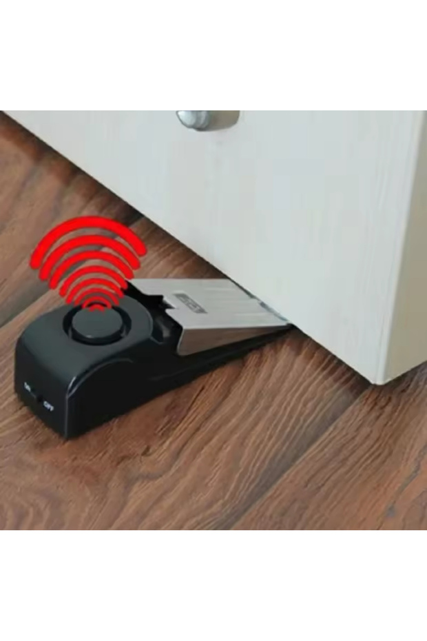 Door Stop Alarm 150 DB Anti-theft Burglar Stop System (2-PACK)