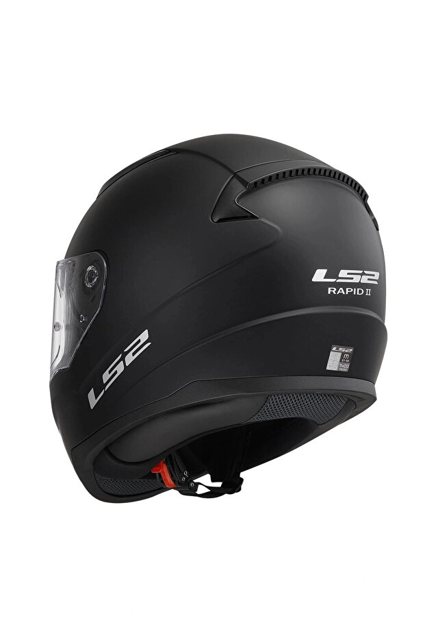 Rapıd 2 Mat Siyah Kapalı Kask - 5
