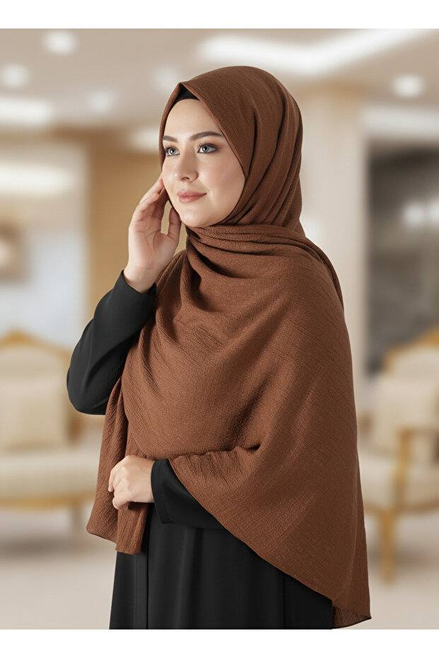Fashion Sapphire Shawl Dark Brown