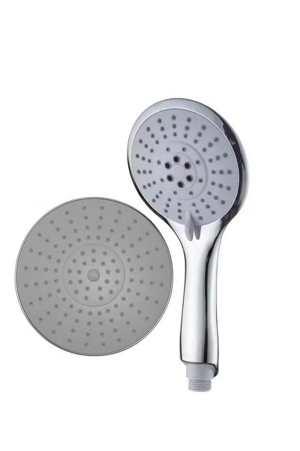 نظام دش مطري بثلاث وظائف مع دش يدوي عالي الضغط، طقم حمام من الكروم مكشوف - 2