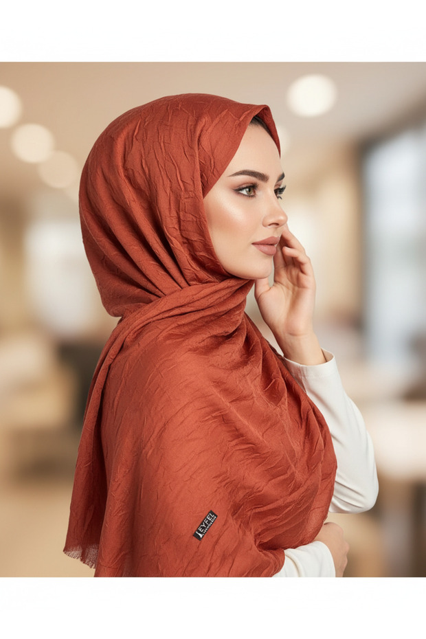 Bambu Kraş Eşarp 85x185 - 5