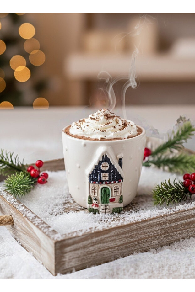 Yılbaşı ev kupa - 1