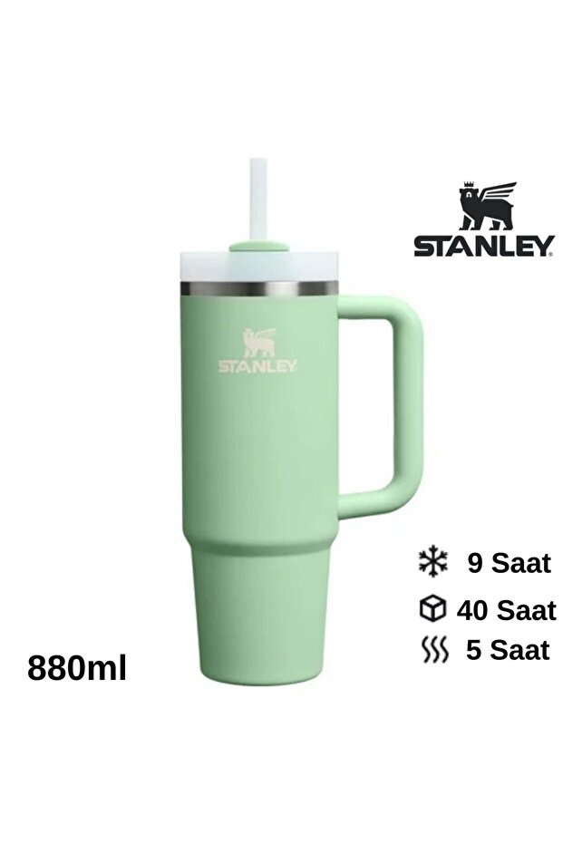 Quencher H2.O Flowstate™ Tumbler Pipetli Termos 0,89 Lt Yeşil - 1
