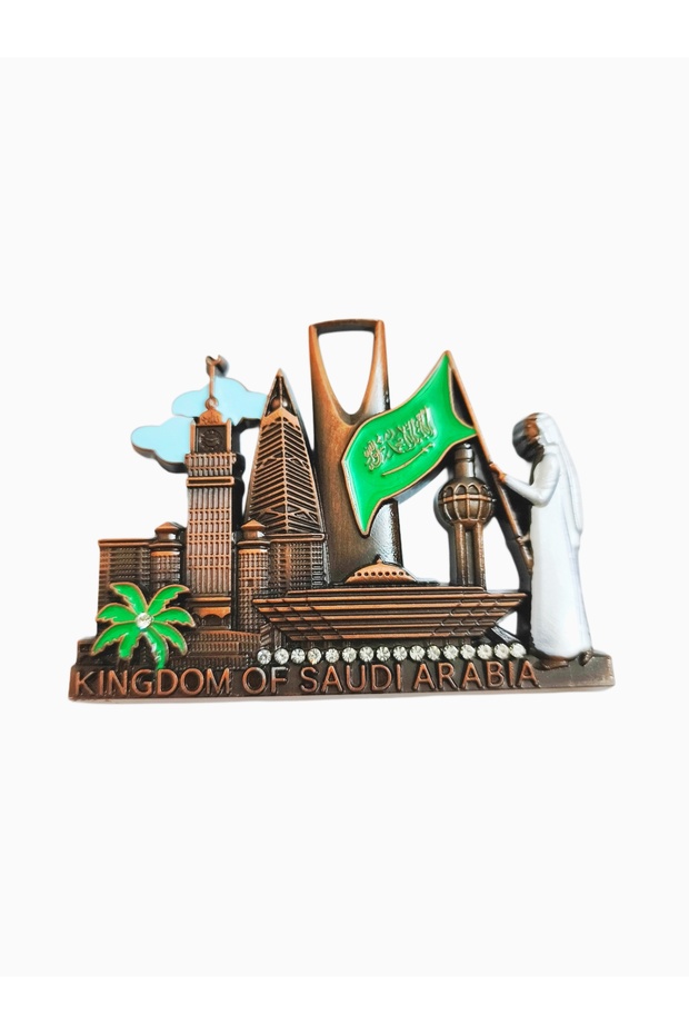 مغناطيس ثلاجة تذكاري ثلاثي الأبعاد