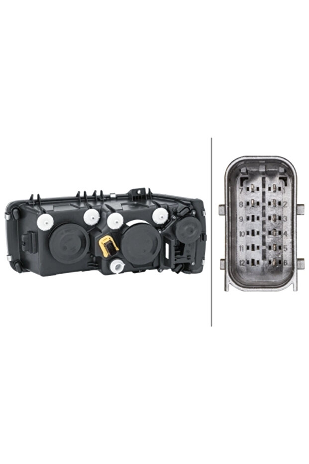 Right Headlight Daf Lf - 2