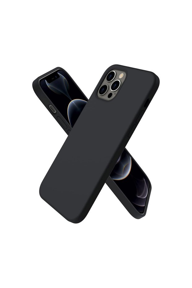 iPhone 12 Pro Case First Silicone - Black