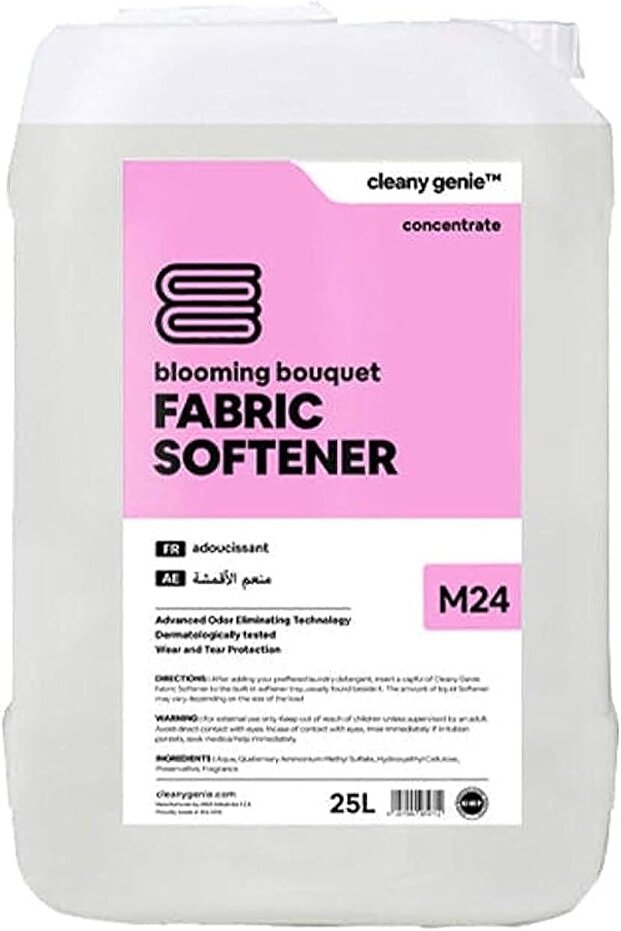 Advance Odor Long Lasting Fragrance Fabric Softener Concentrate Gel, 25 Liter,Pack of 1