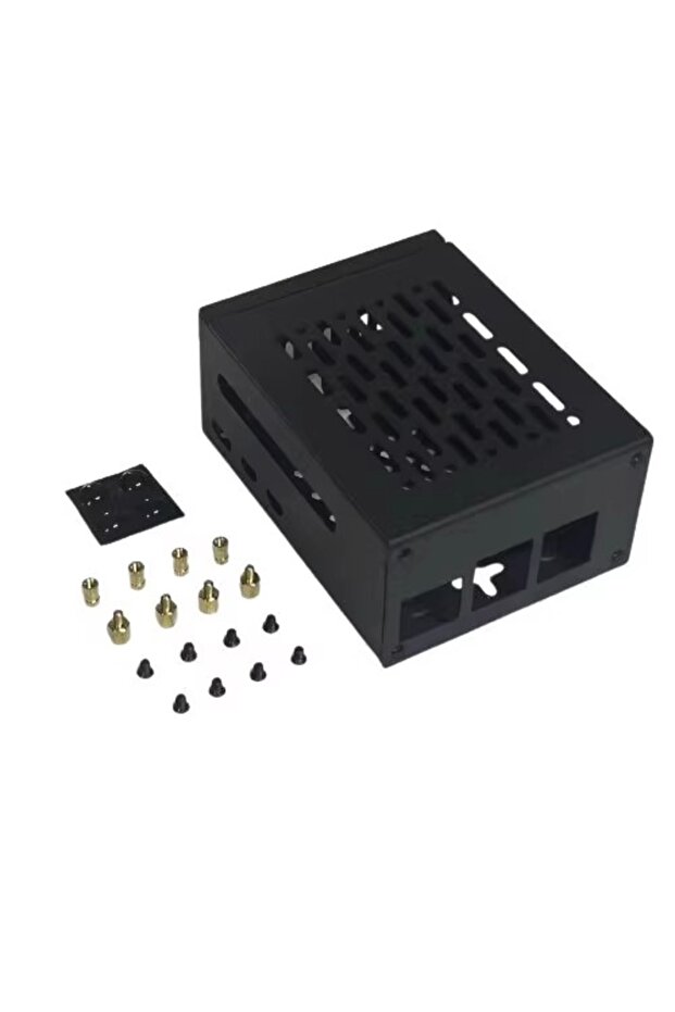 غطاء حماية بيج اللون لجهاز Raspberry Pi 5 يدعم PCIe M.2 NVMe SSD X1001 / X1003 / X1000 / X1004 / X1015