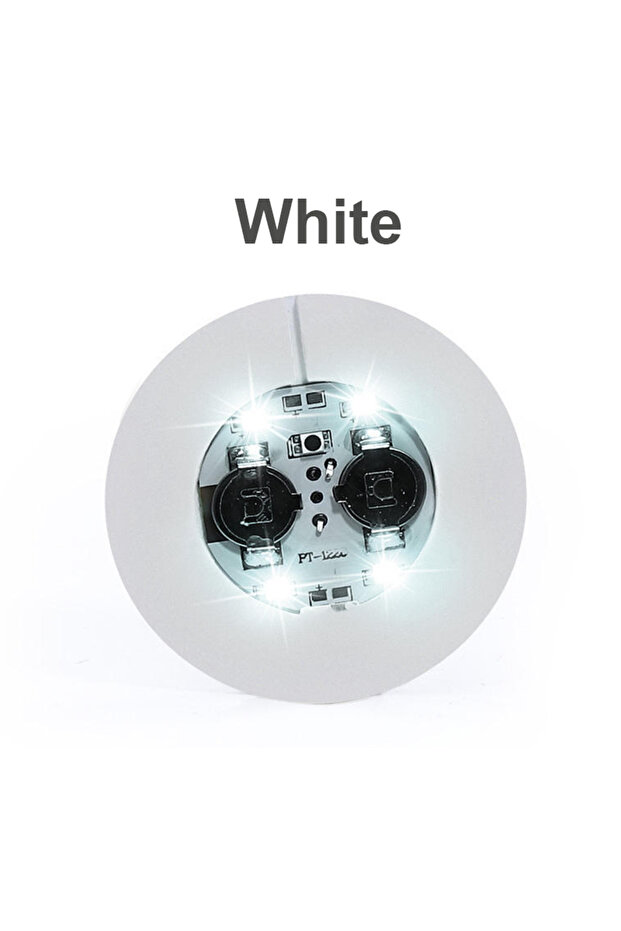 10Pcs White 10/20/50/100PCS LED Coaster Lights Colorful Glowing Wine Bottle Stickers Bar Wedding Par