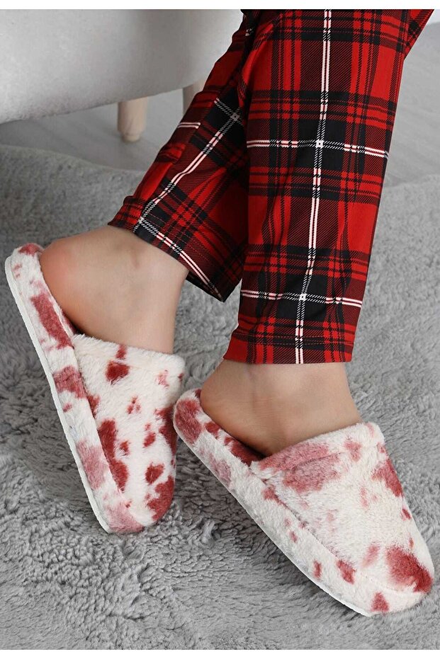Normal Mold Women's Plush House Slippers