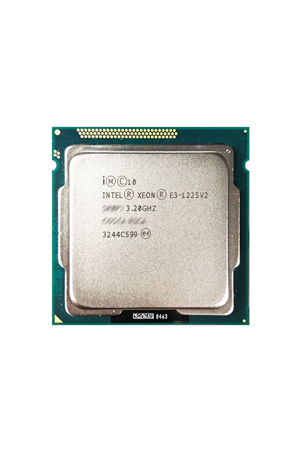 معالج Xeon E3 1225 V2 E3-1225V2 مستعمل بتردد 3.2 جيجاهرتز رباعي النواة رباعي الخيوط 8 ميجا 77 واط LGA