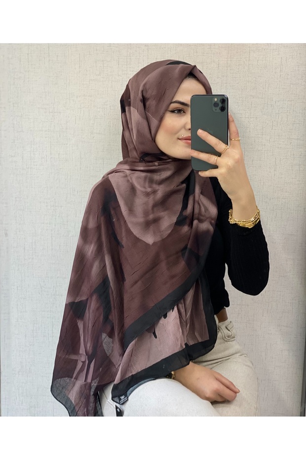 Bambu kraş şal - 2