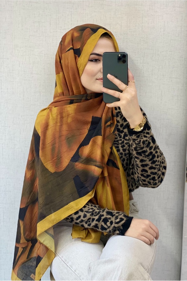 Bambu kraş şal - 1