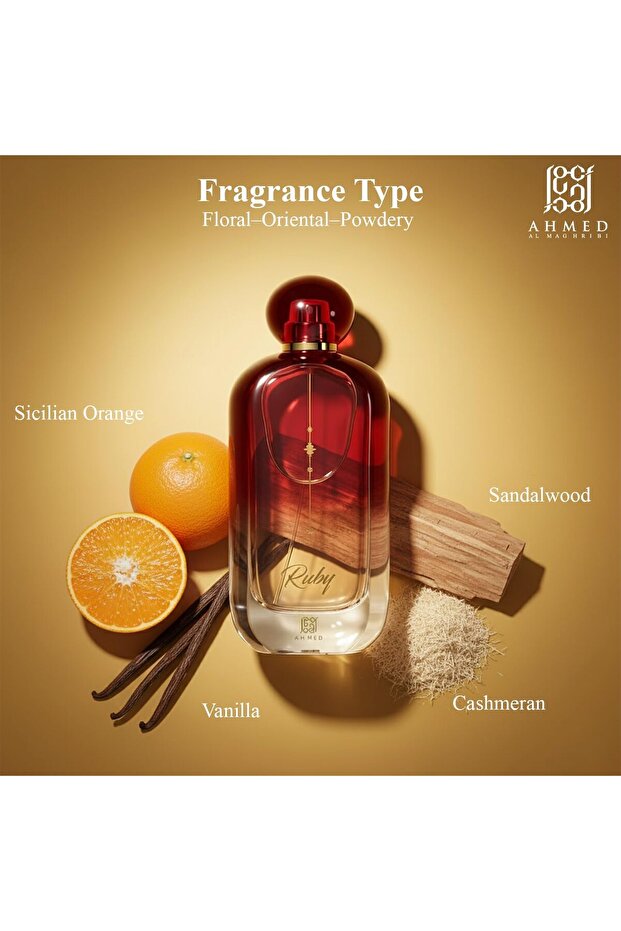 PERFUME RUBY 100ML Unisex Parfüm - 3