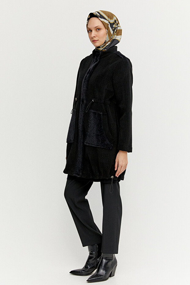 Suni Kürklü Stoperli Kap - 2