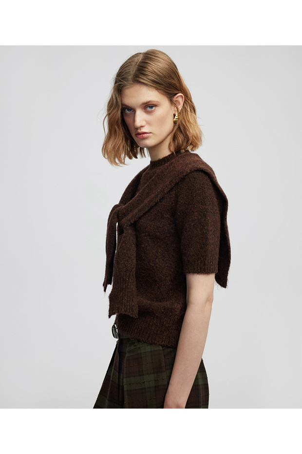 Çift parça görünüm triko - 2