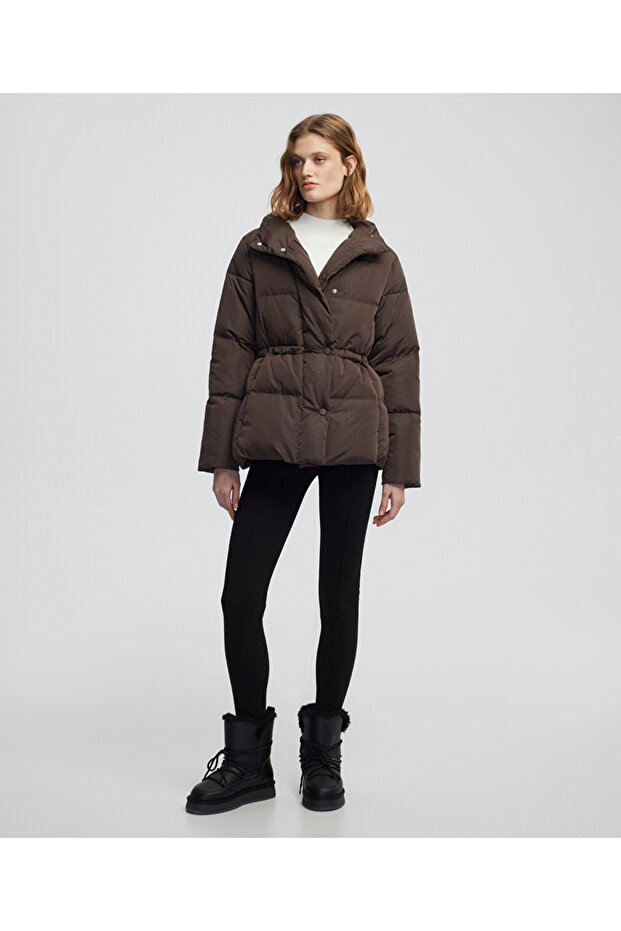 Hotfix baskılı şişme mont - 4