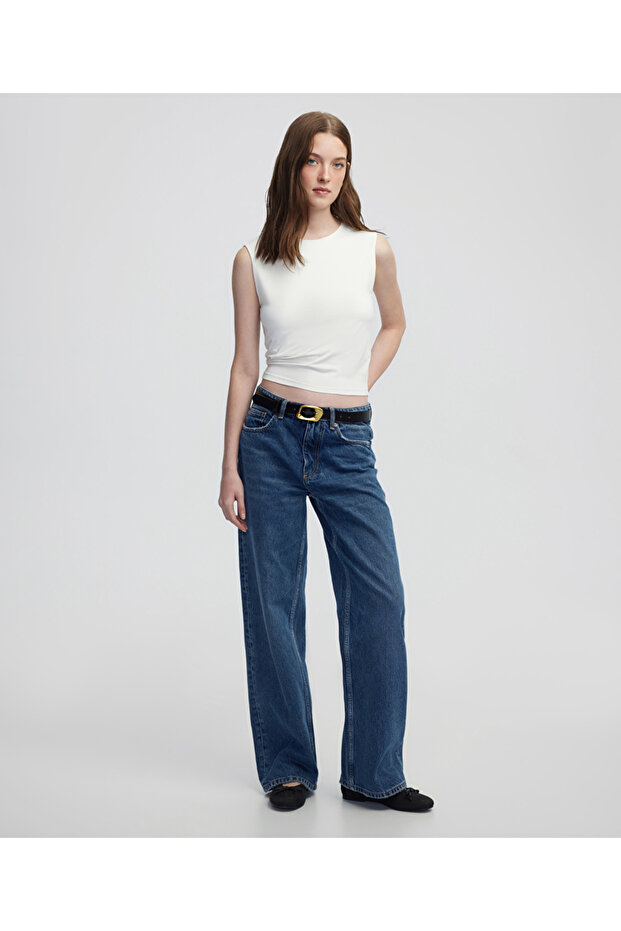 Dar kesim basic tişört - 3