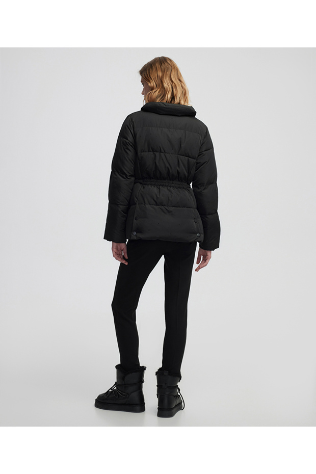 Hotfix baskılı şişme mont - 5