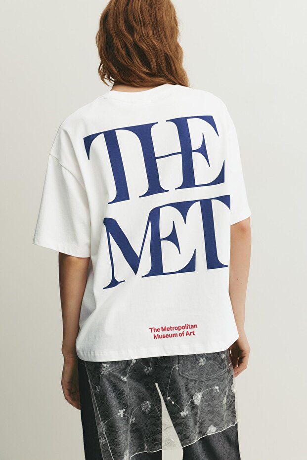 The Met beyaz t-shirt - 2
