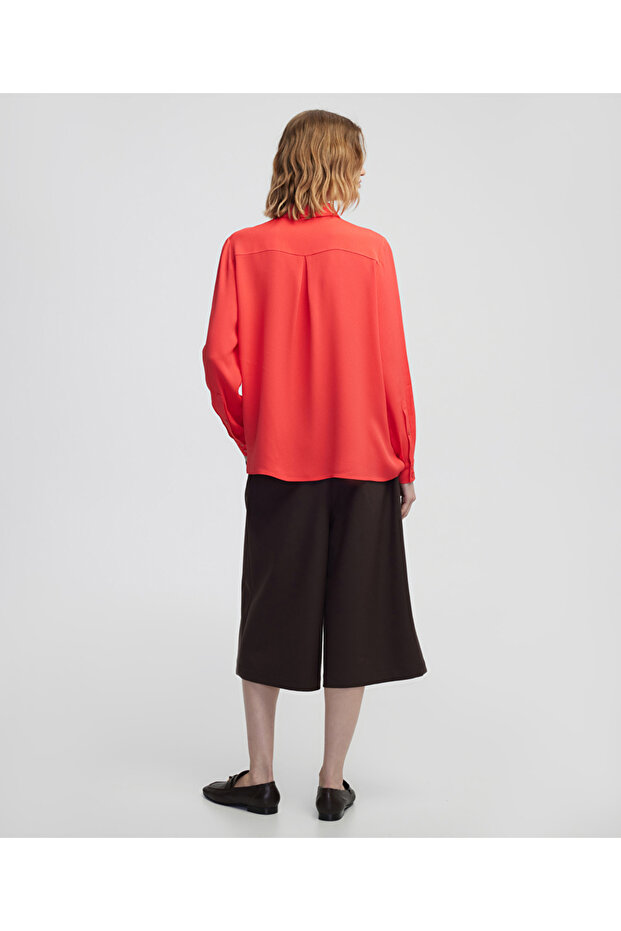 Rahat kesim basic gömlek - 4