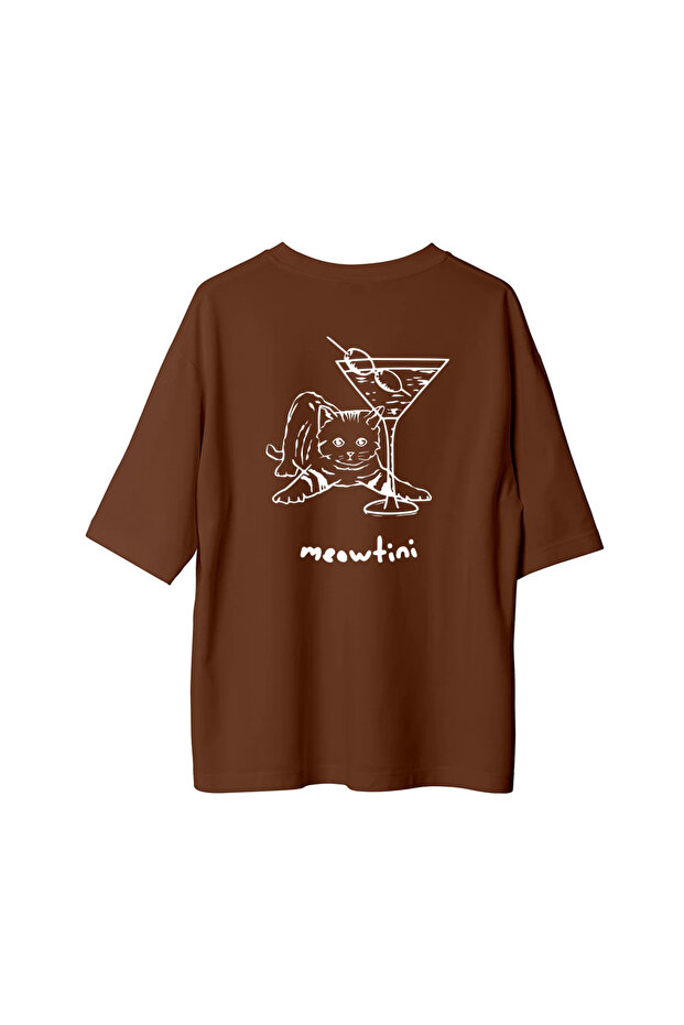 Meowtini - Oversized T-Shirt