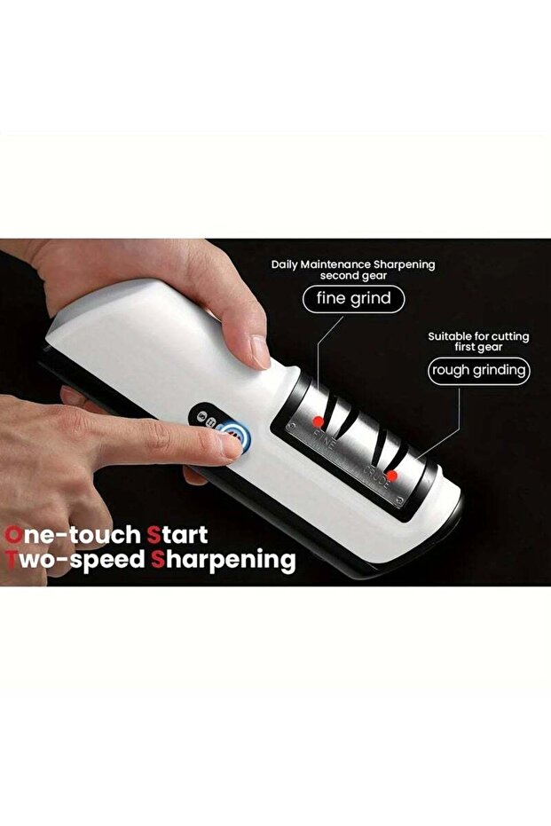Multifunctional Electric Knife Sharpener — 4-Gear Automatic - 4