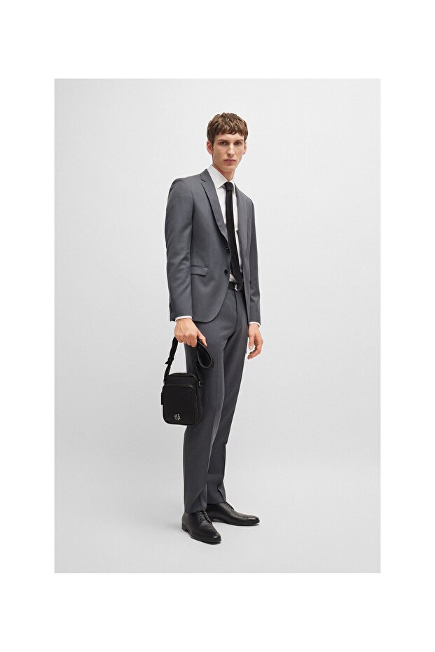 Monogramlı Postacı Çanta - 1