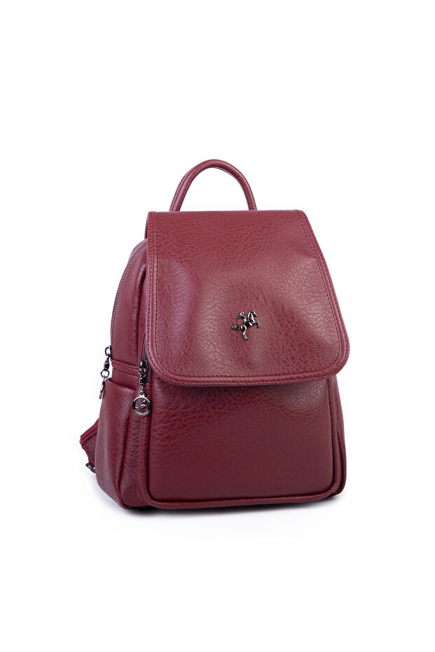 Medium Size, Soft Textured, Women's Backpack (Width: 23 X Length: 27 X Width: 10)
