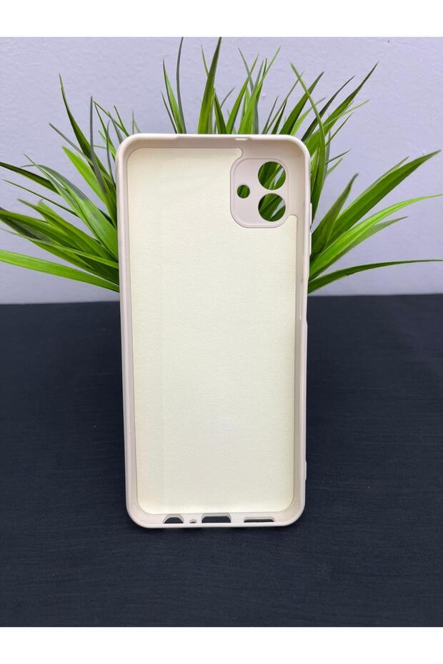 جراب هاتف متوافق مع سامسونج جالاكسي A04، مزود بحماية للكاميرا، مصنوع من القطيفة من الداخل، بنمط منتفخ - 2