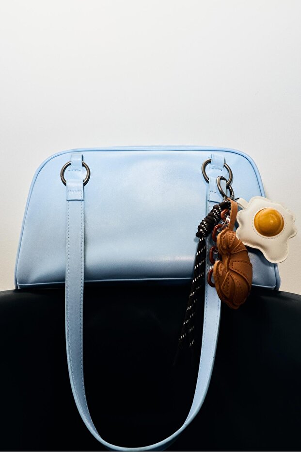 Süslemeli omuz çantası - 1