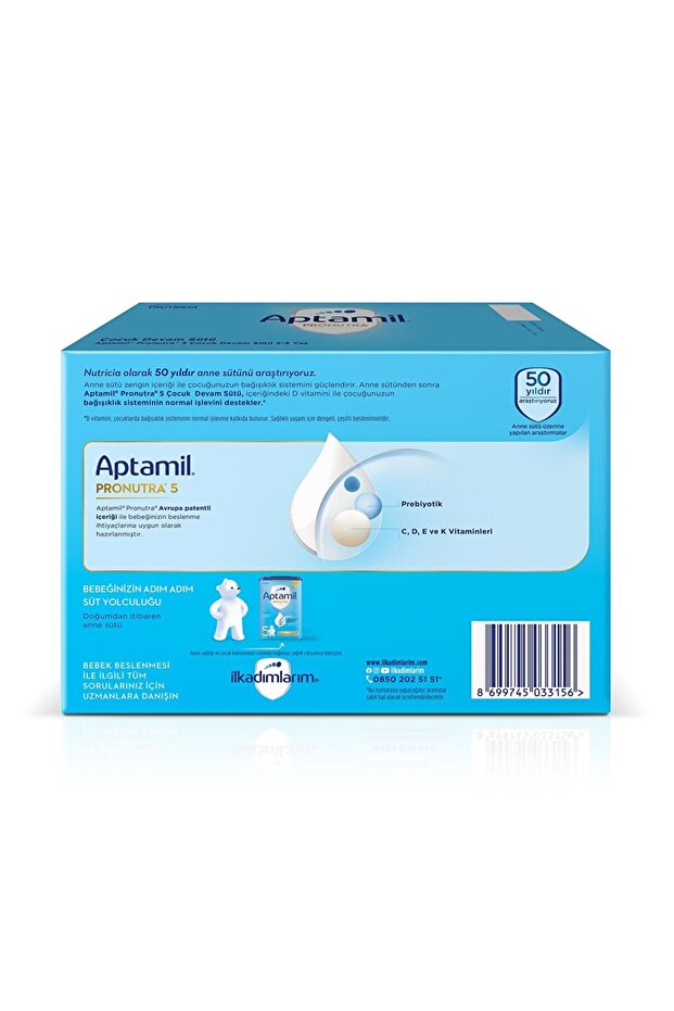 5 Çocuk Devam Sütü 2X1000gr (2 ADET) - 2