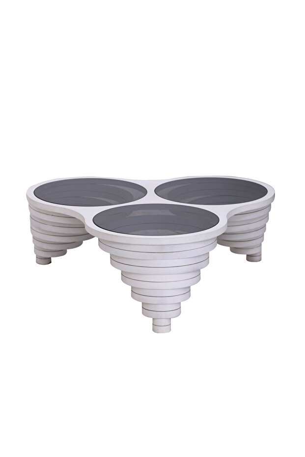 Triangular cone coffee table - 1