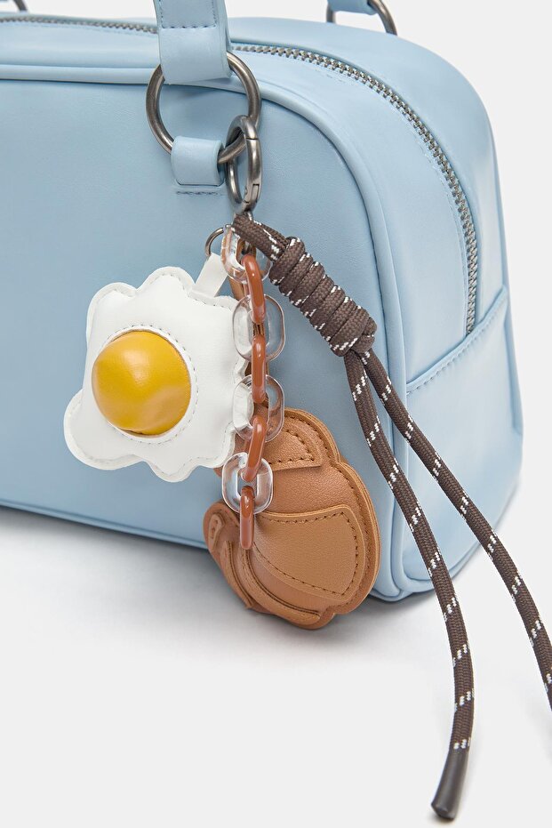 Süslemeli omuz çantası - 4