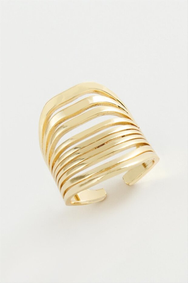 Wrapped Metal Ring - 1