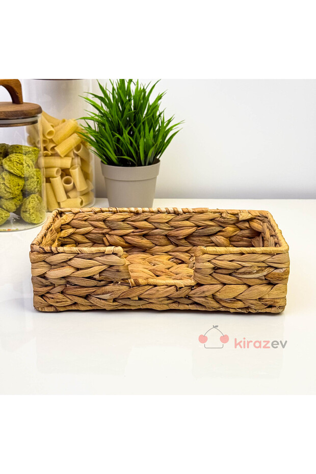 Hasır Örme Peçetelik Dikdörtgen - 1