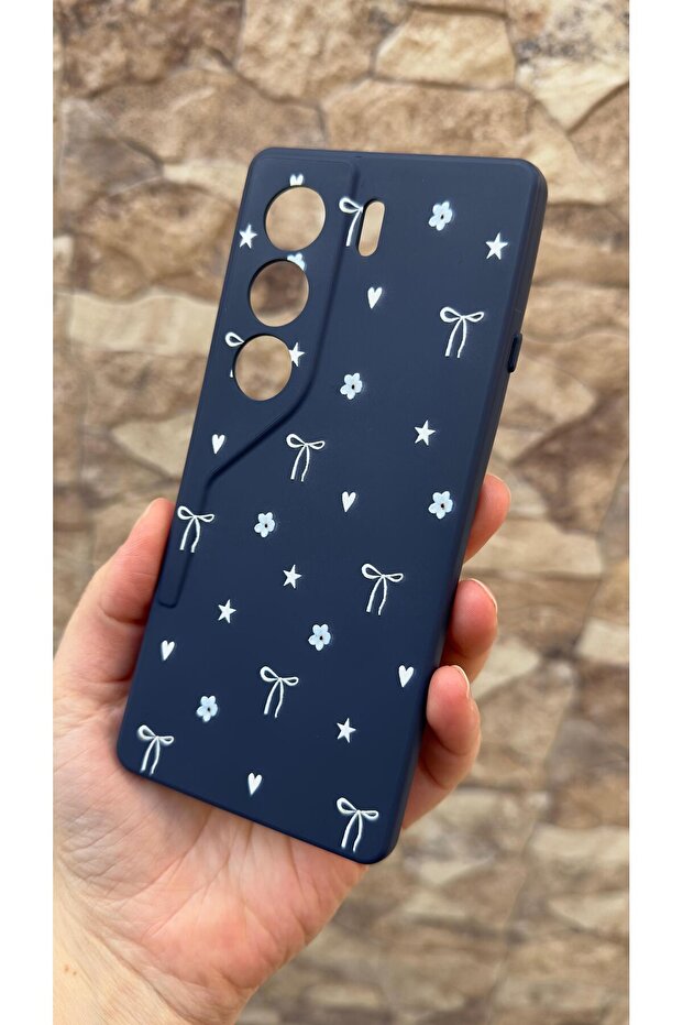 جراب مطاطي كلاسيكي ممتص للصدمات من السيليكون بنمط فيونكة صغيرة متوافق مع هاتف تكنو كامون 40 277 - 3