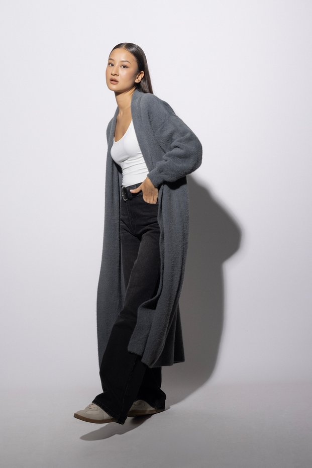 Long Knitwear Cardigan