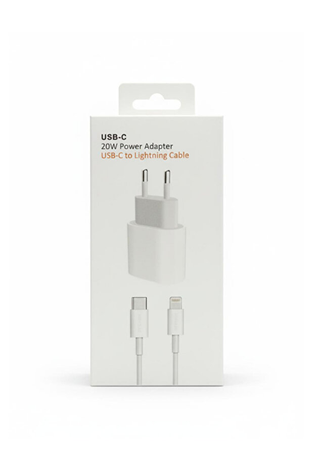 20W Power Adapter USB_C to Lightning Cable
