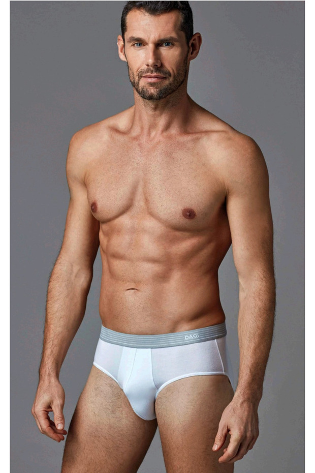 Erkek, %95 Micromodal, %5 Elastane, 3'lü Slip - 1