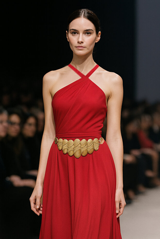 Boşnak Albanian Women's Metal Belt