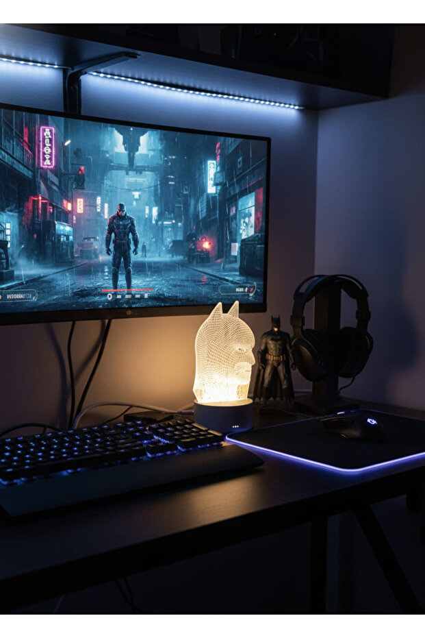 Batman 3D Masa Gece Lambası - 2